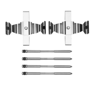 BMW X6 Disc Brake Hardware Kit - Front - R1 Concepts - `10-`19